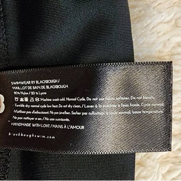 Blackbough Willow Lilac Top + Coco Black Bikini Bottom Size M/L - Picture 7 of 12